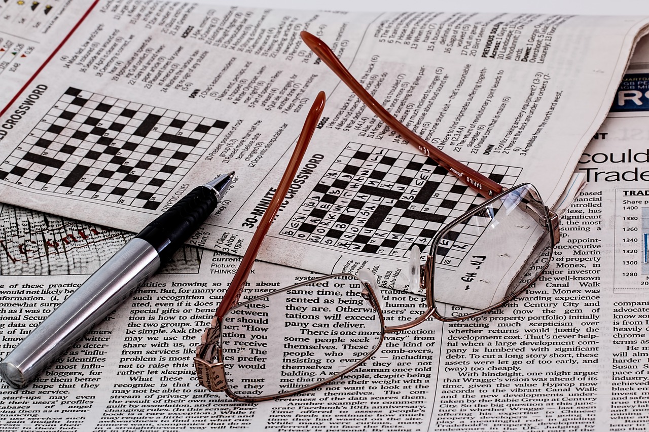 newspaper crossword to introduce solve crossword puzzles quickly