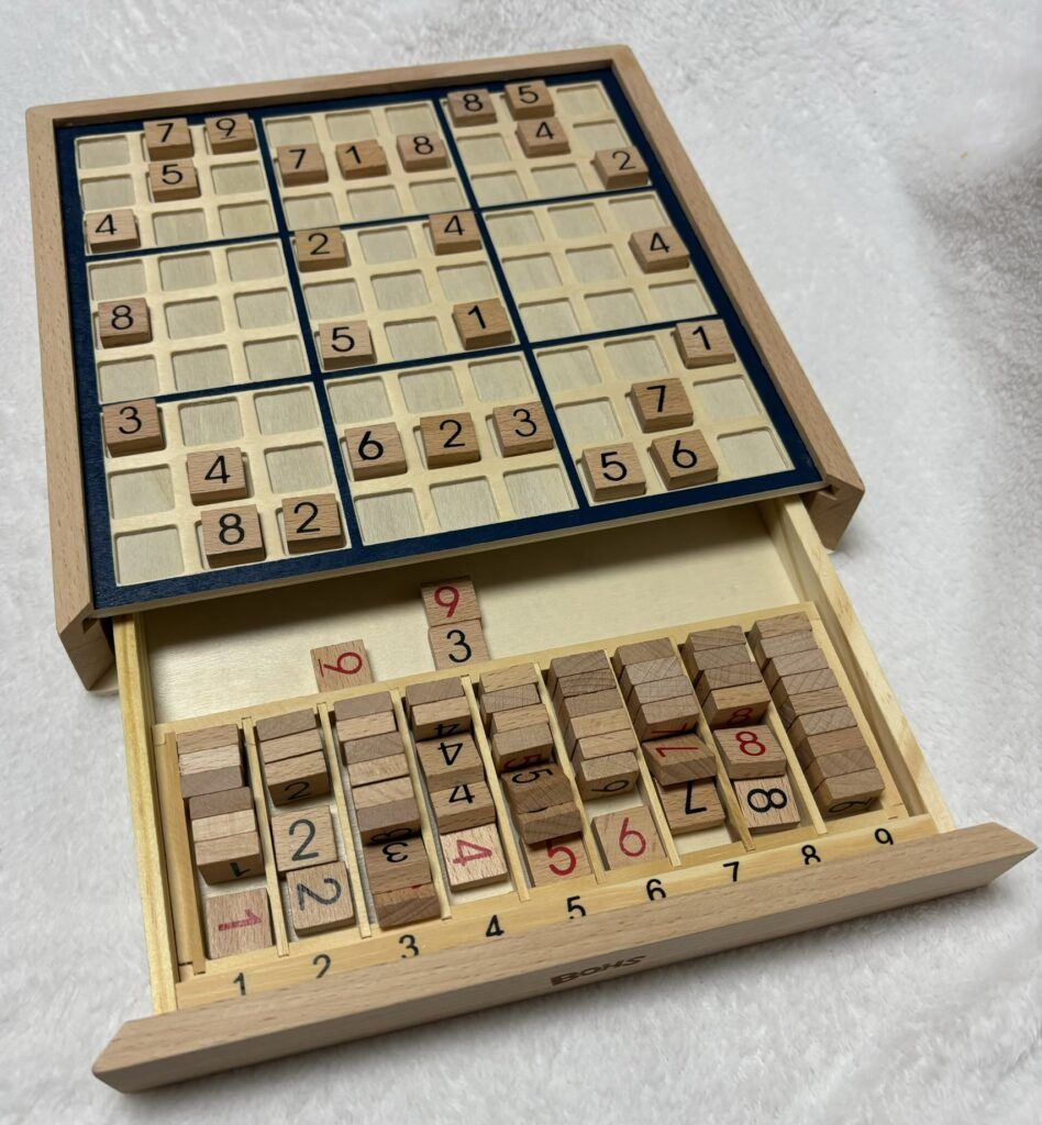 Picture of BOHS best rated sudoku board game set