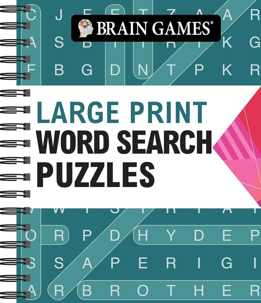 Word search puzzle book Large Word Search Puzzles